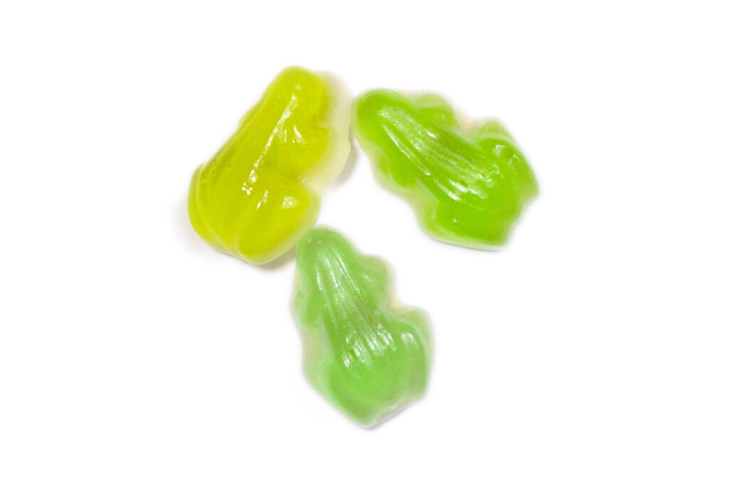 gummies in frog shape